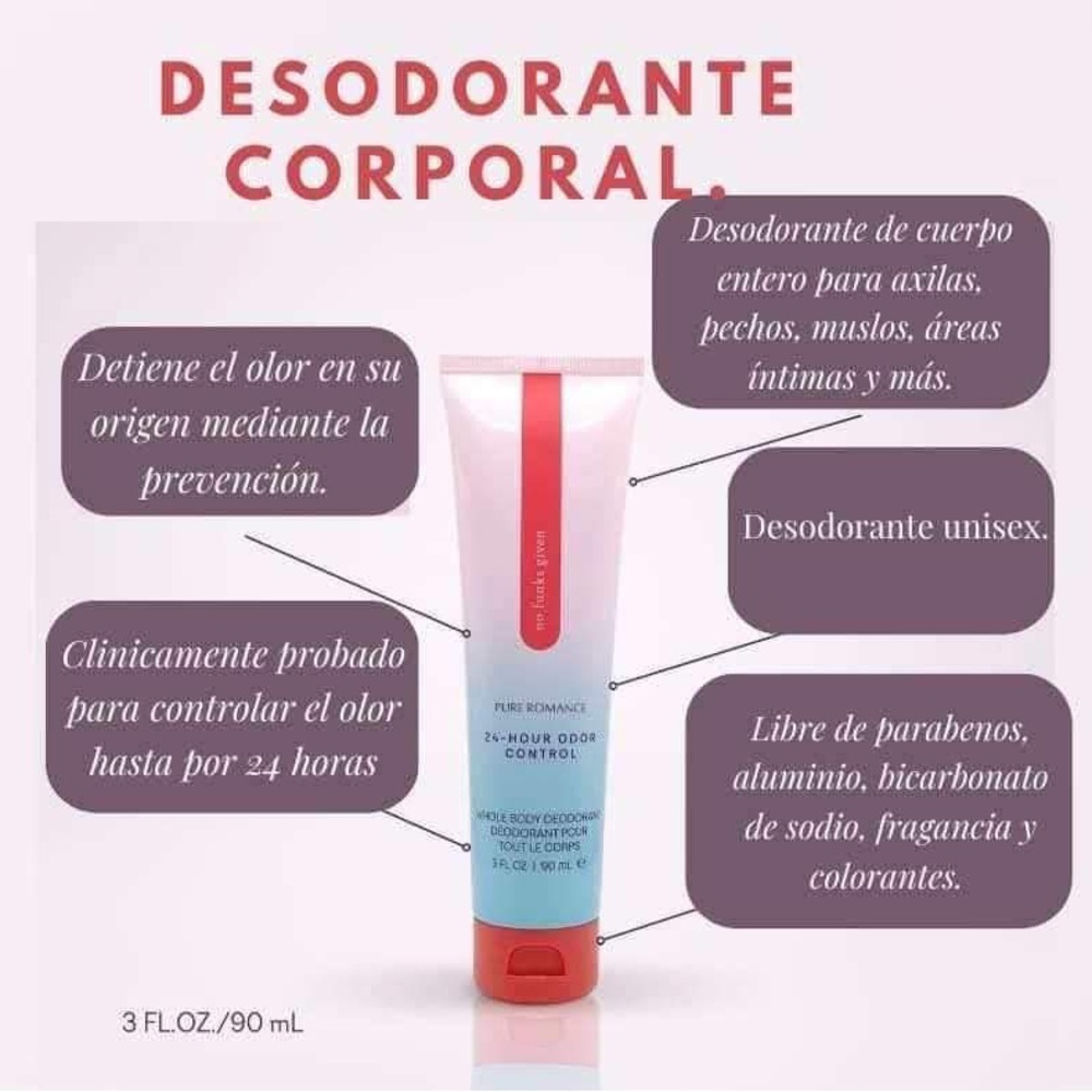 Desodorante corporal